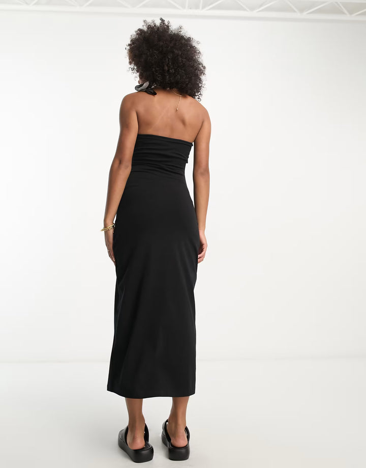 Rochie maxi ASOS, negru
