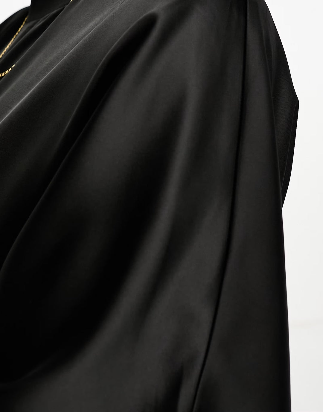 Rochie midi ASOS, negru