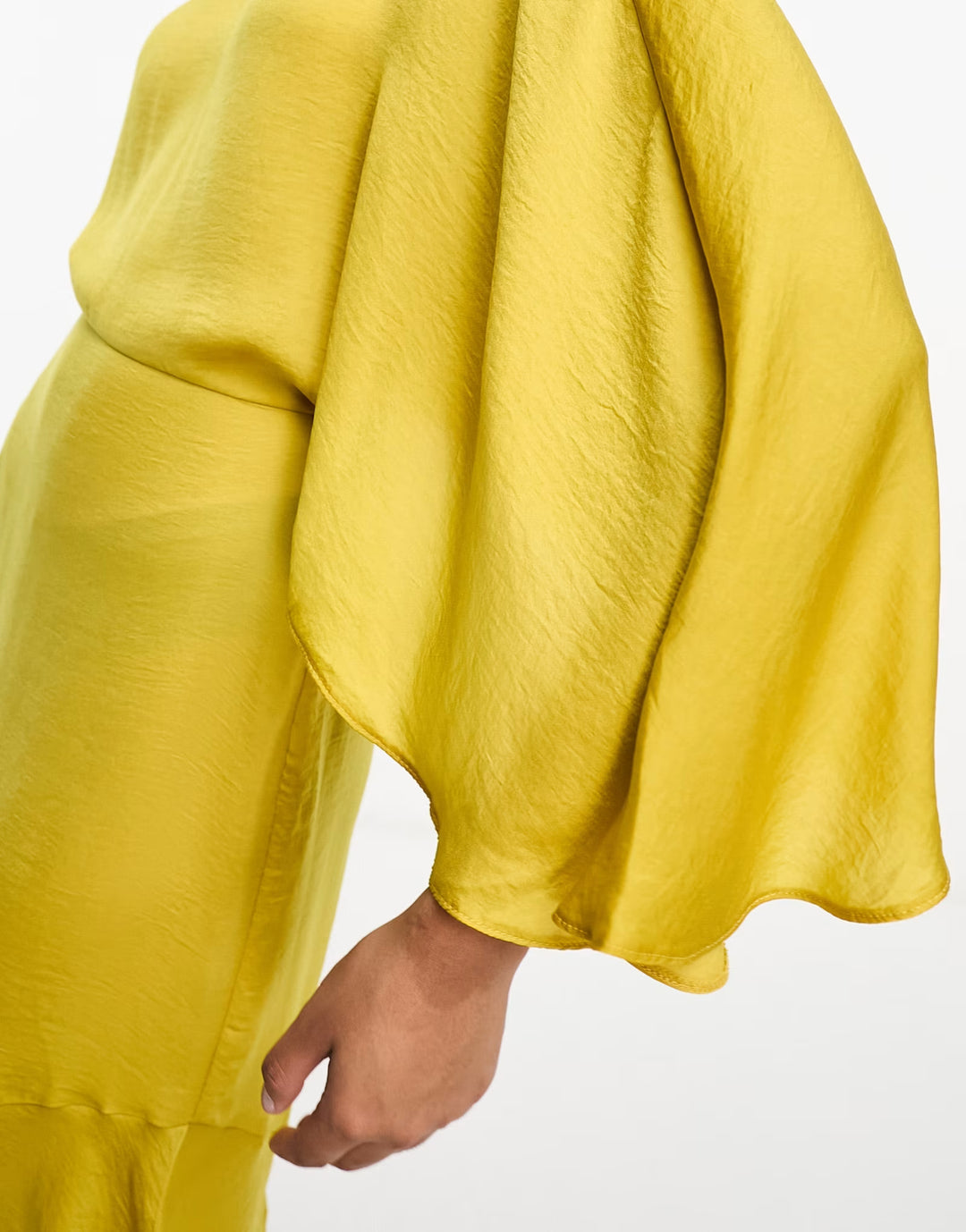 Rochie midi ASOS, galben