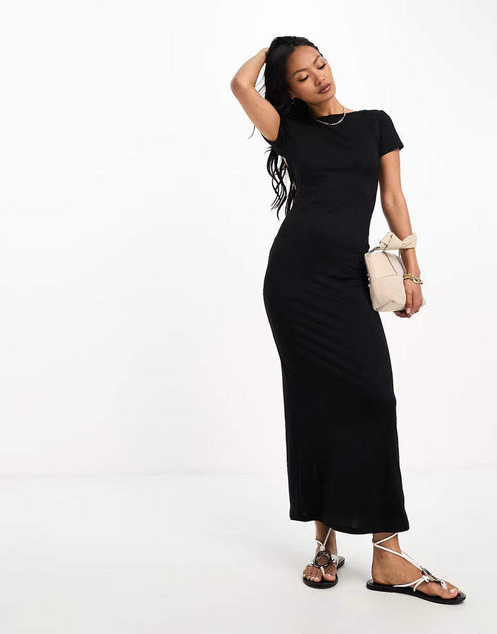 Rochie maxi ASOS, negru