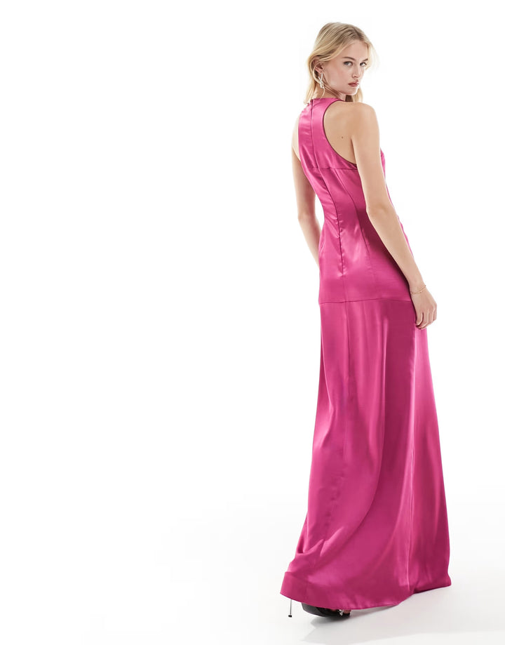 Rochie maxi ASOS, roz