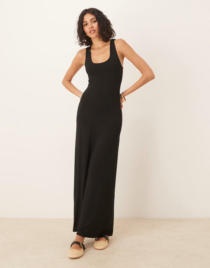 Rochie maxi ASOS, negru