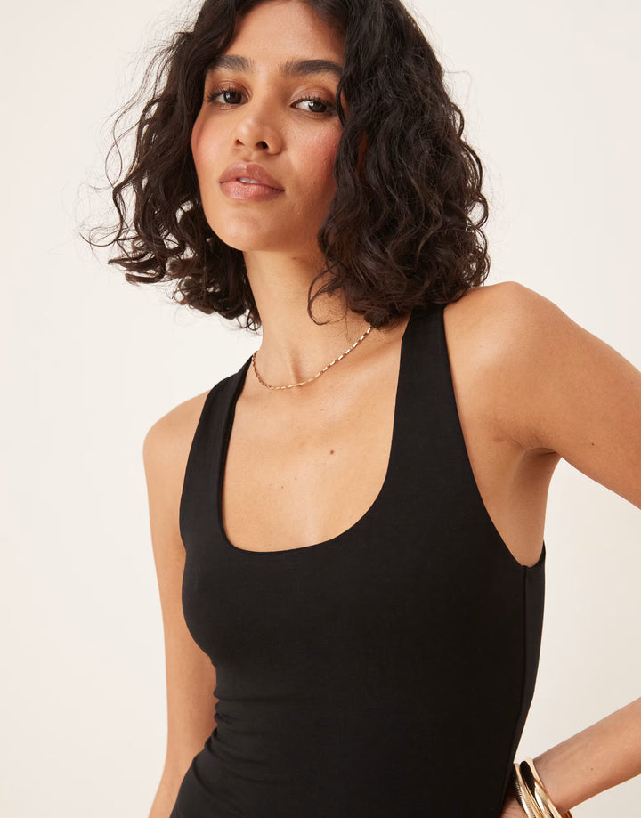 Rochie maxi ASOS, negru