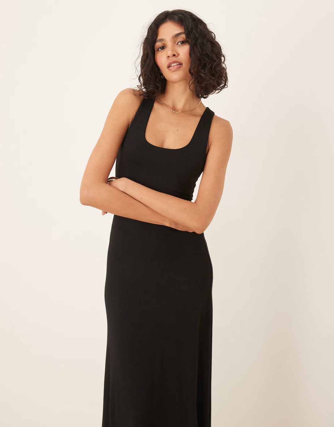Rochie maxi ASOS, negru