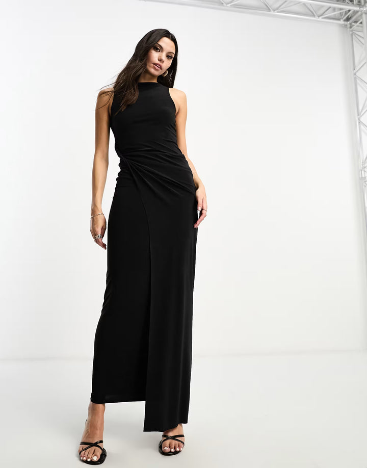 Rochie maxi ASOS, negru