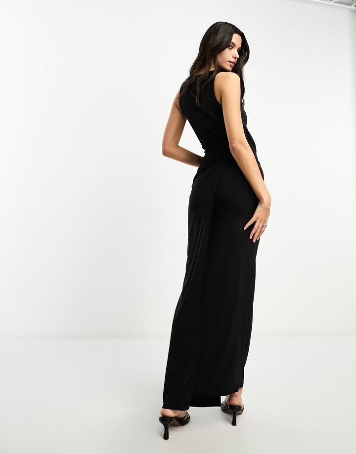 Rochie maxi ASOS, negru