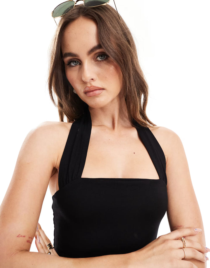 Rochie maxi ASOS, negru