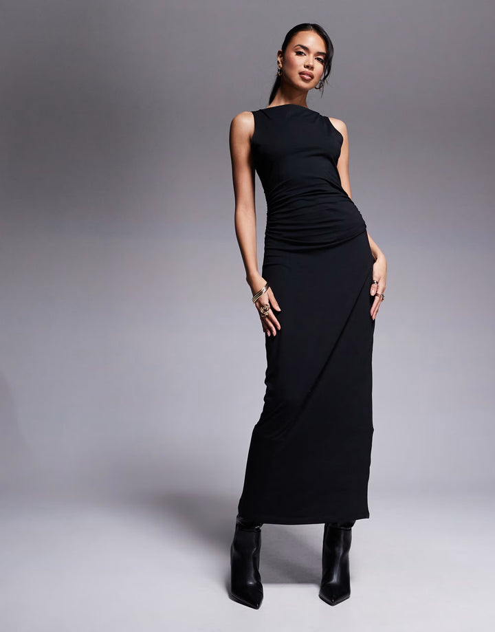 Rochie maxi SHEIN, negru