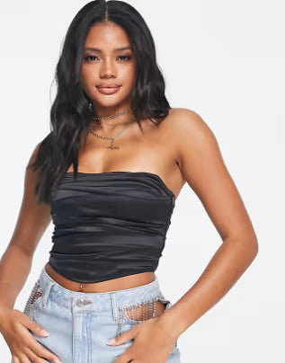 Top ASOS, negru