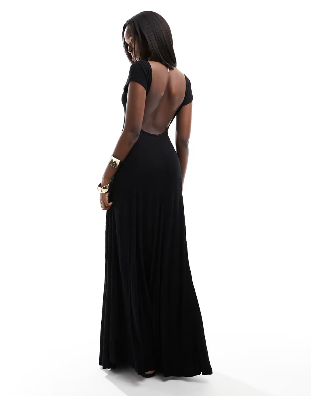 Rochie maxi ASOS, negru