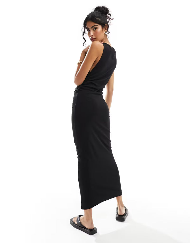 Rochie maxi ASOS, negru