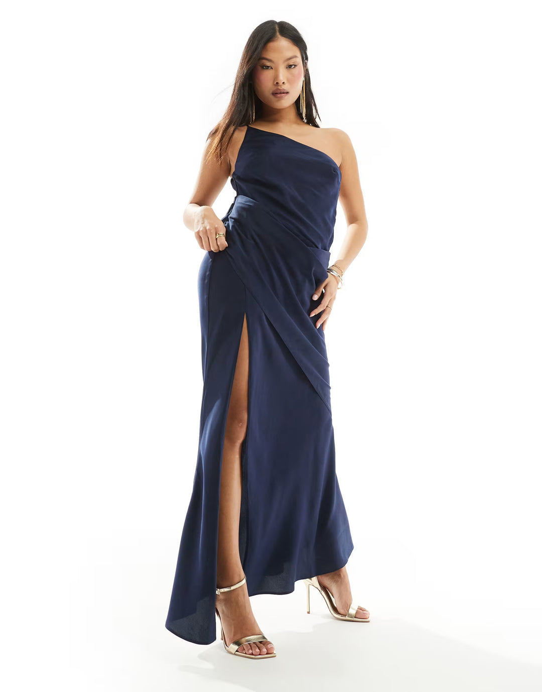 Rochie maxi ASOS, albastru