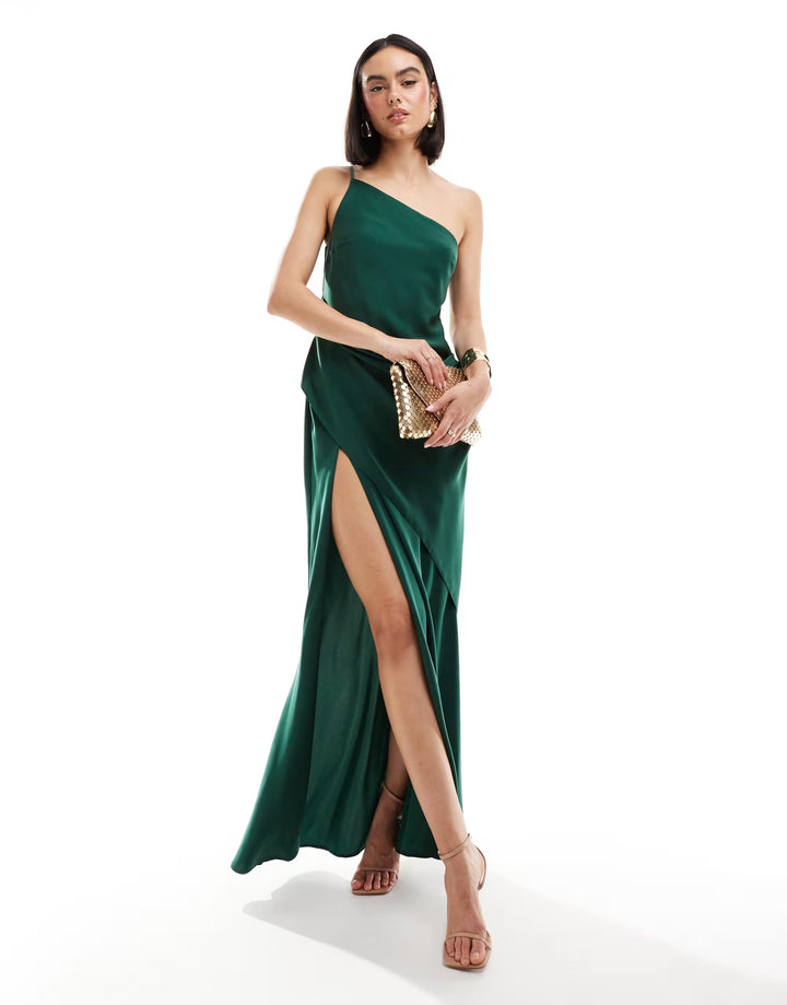 Rochie maxi ASOS, verde