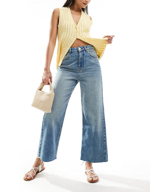 Jeans ASOS, albastru