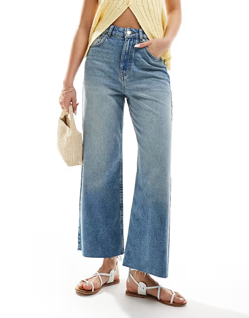 Jeans ASOS, albastru