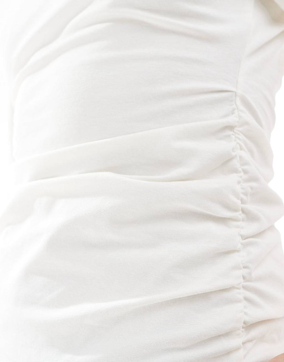 Rochie maxi ASOS, crem
