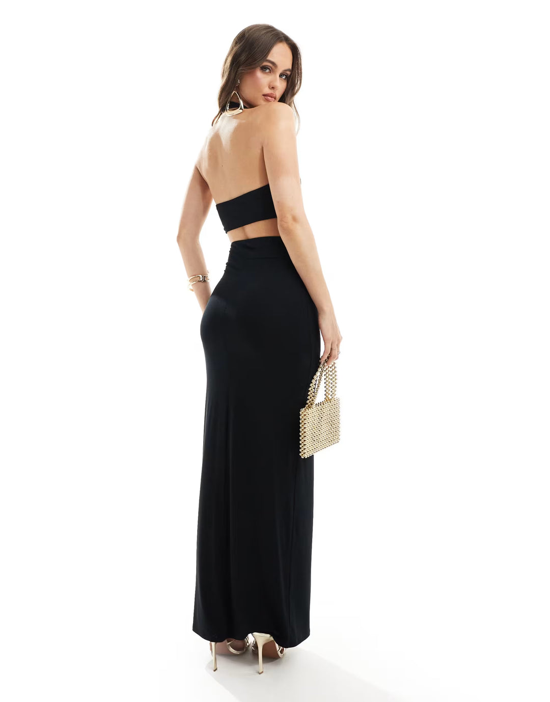 Rochie maxi ASOS, negru