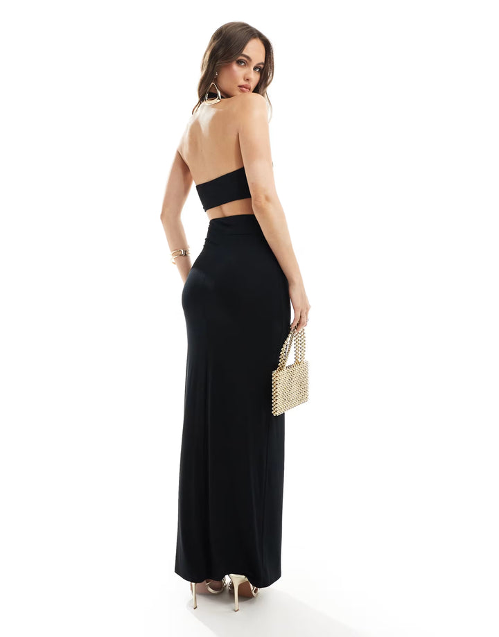 Rochie maxi ASOS, negru