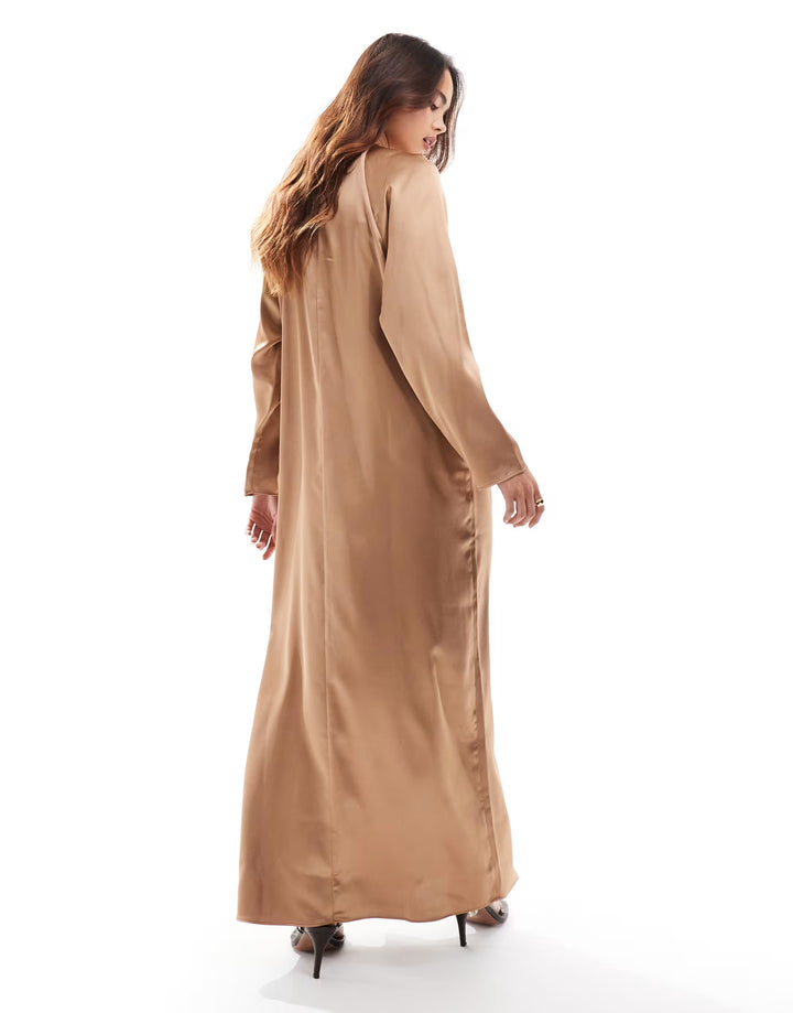 Rochie maxi ASOS, maro
