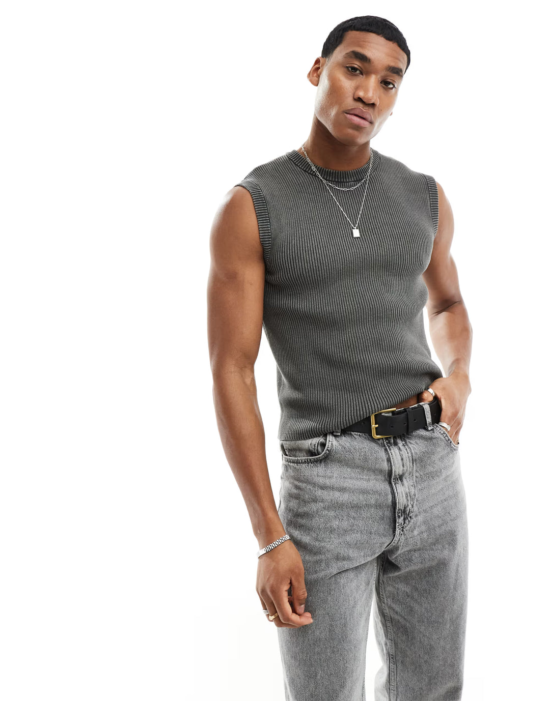 Maiou BERSHKA, gri