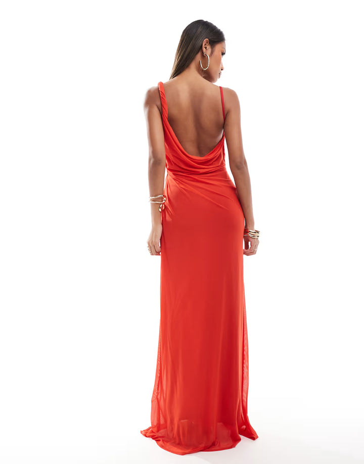 Rochie maxi ASOS, roșu