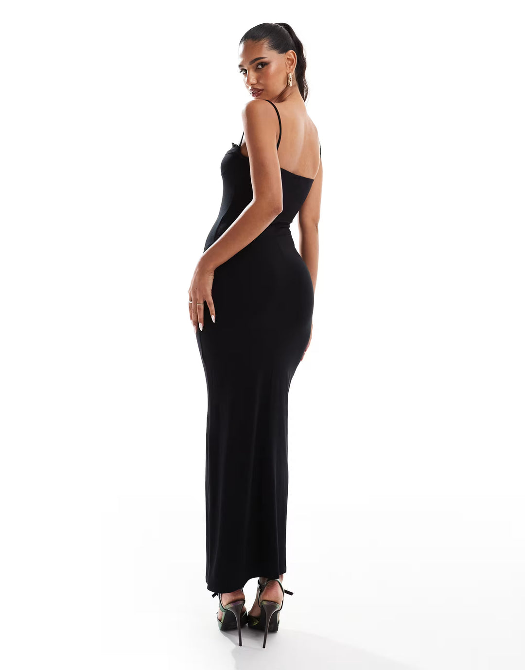 Rochie maxi ASOS, negru