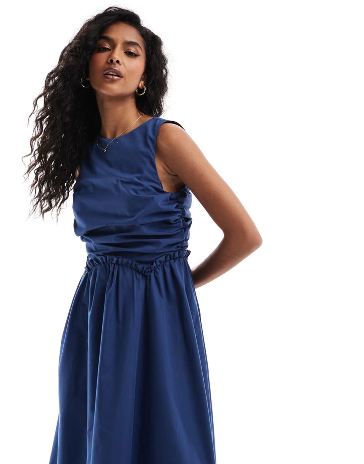 Rochie maxi ASOS, albastru