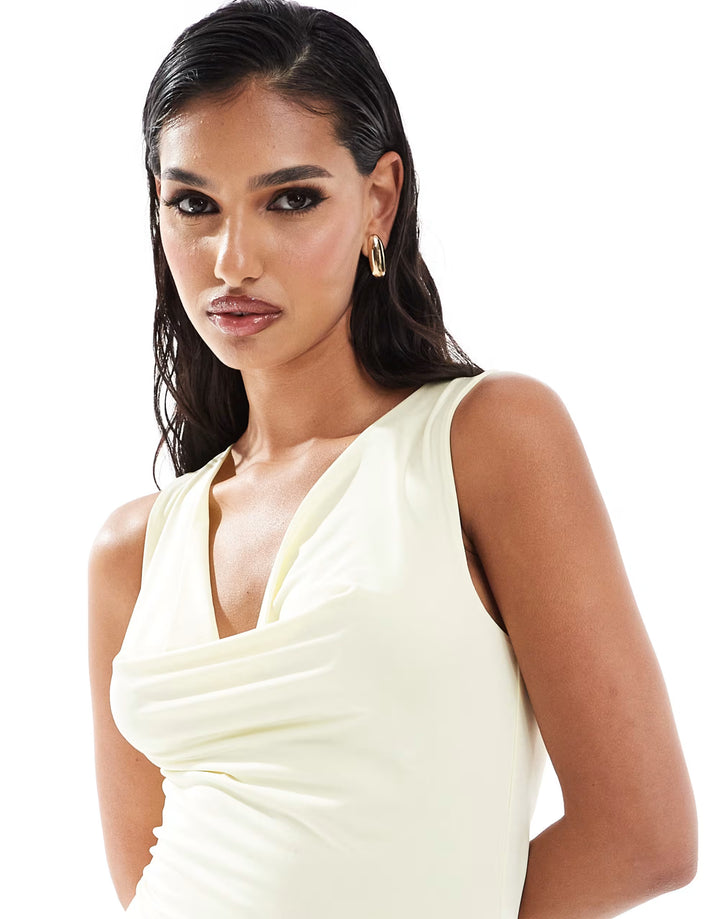 Rochie maxi  ASOS, galben