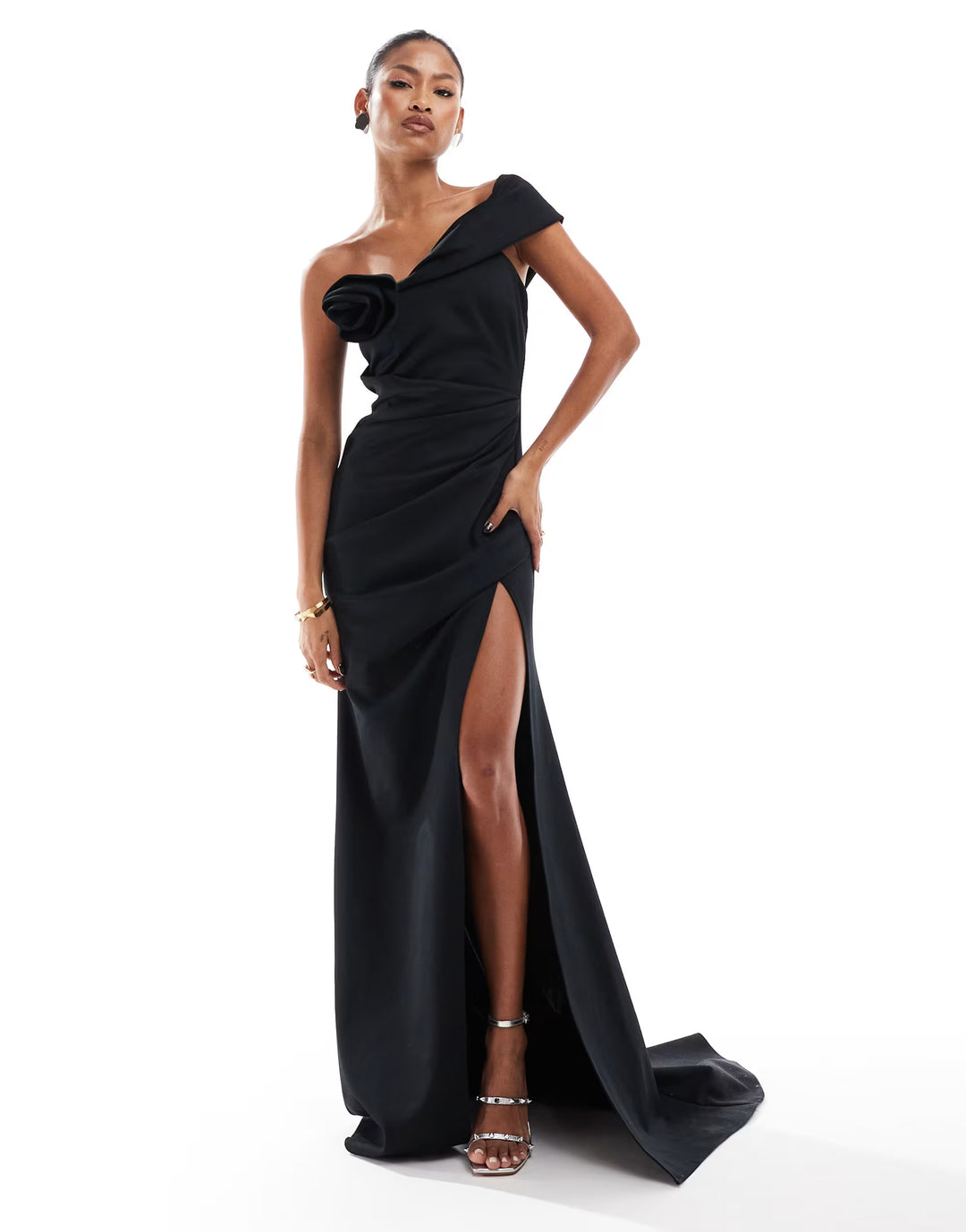 Rochie maxi ASOS, negru
