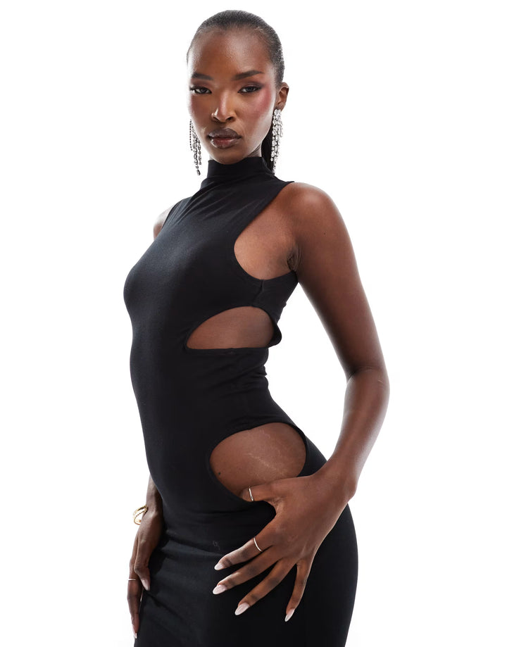 Rochie maxi ASOS, negru