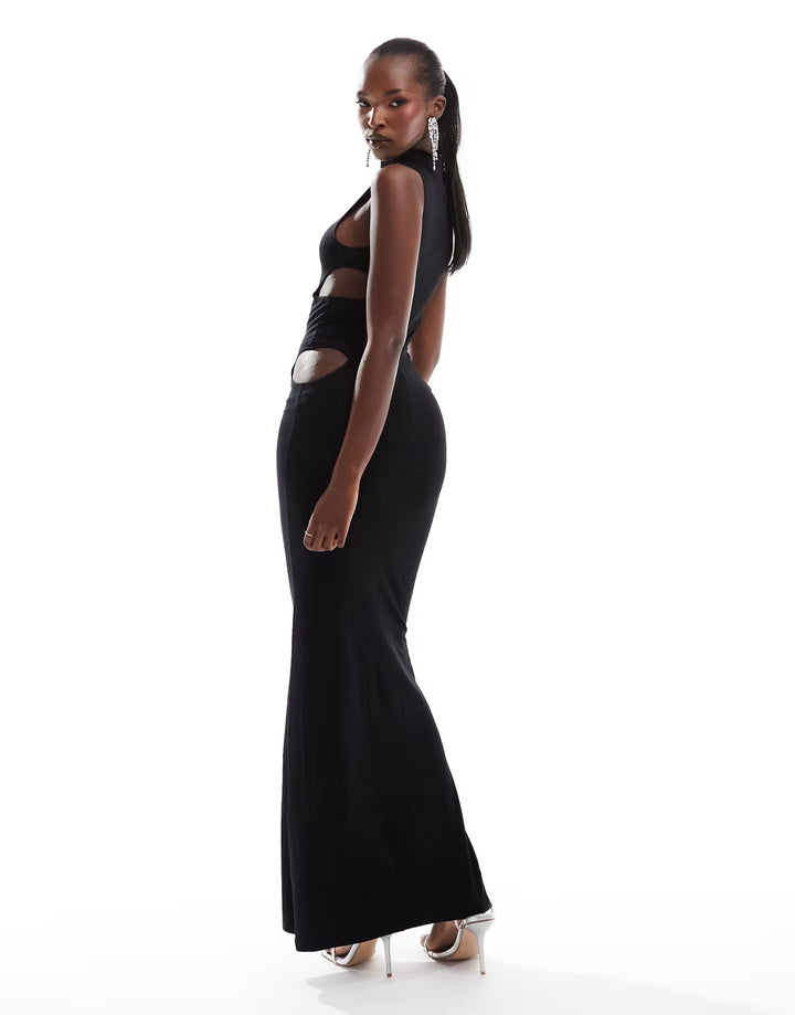 Rochie maxi ASOS, negru