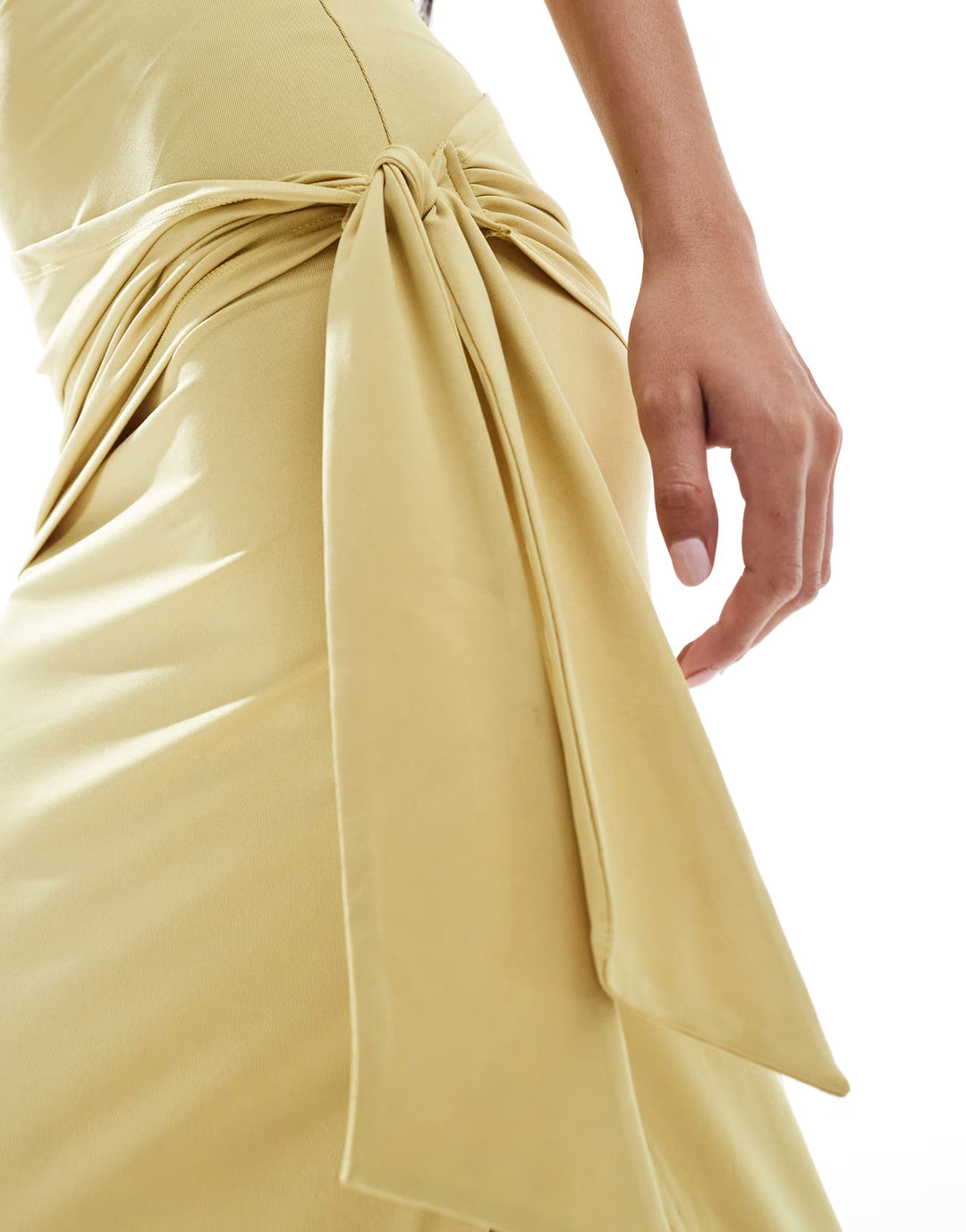 Rochie maxi ASOS, galben