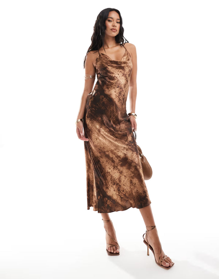 Rochie midi RIVER ISLAND, mix culori