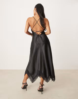 Rochie maxi MISS SELFRIDGE, negru