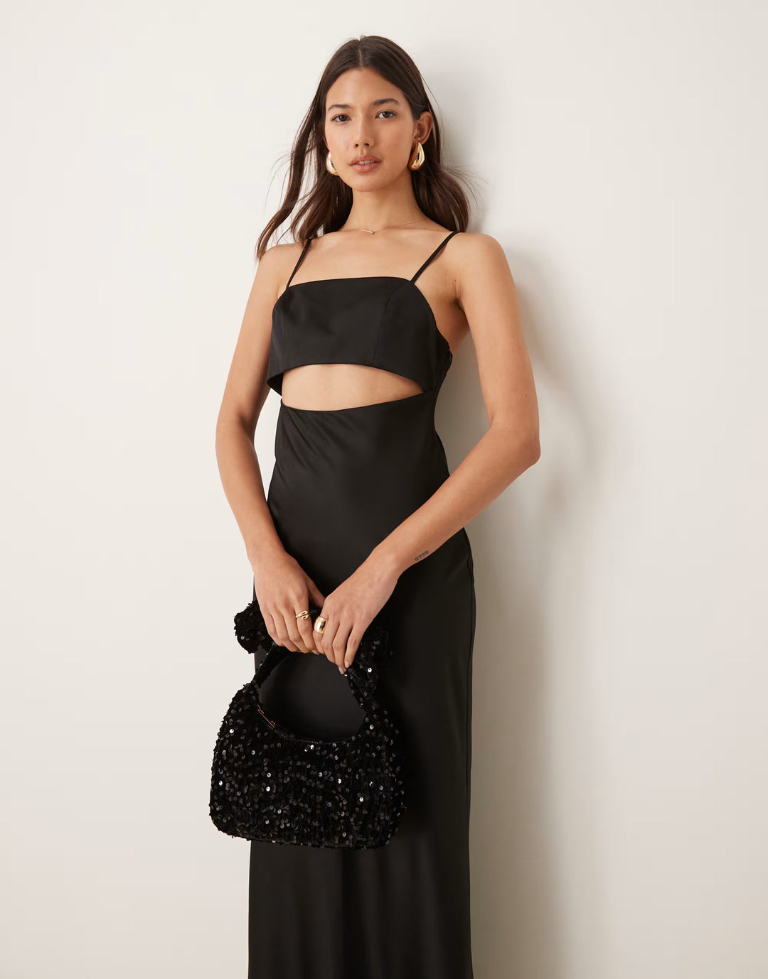 Rochie maxi ASOS, negru