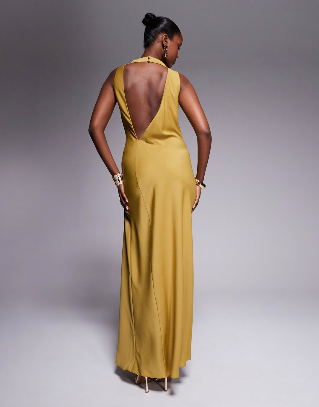 Rochie maxi ASOS, galben