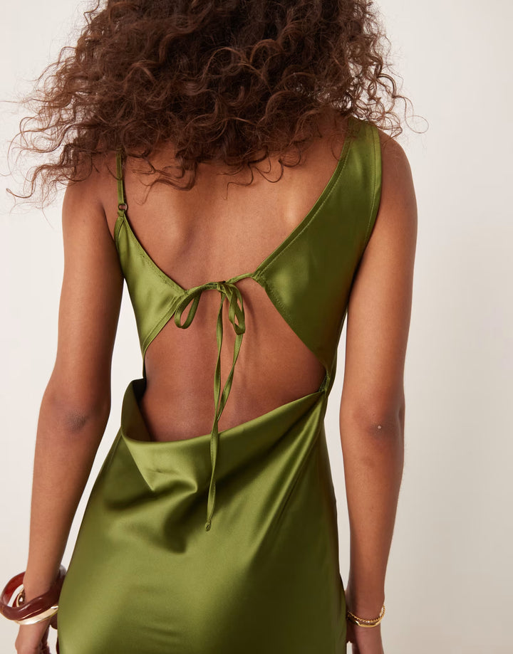 Rochie maxi Asos, verde