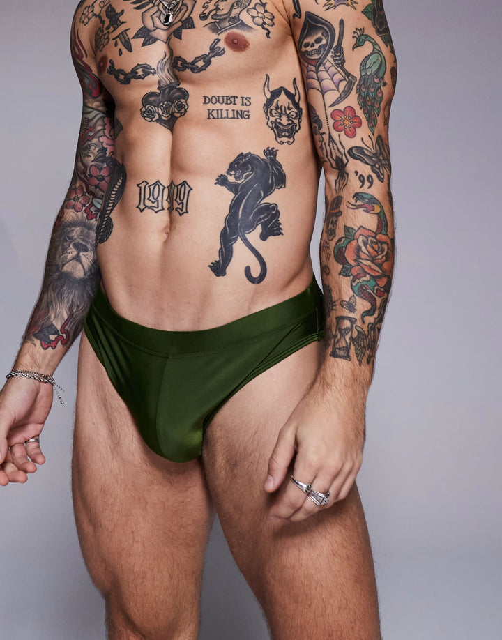 Slip ASOS, verde