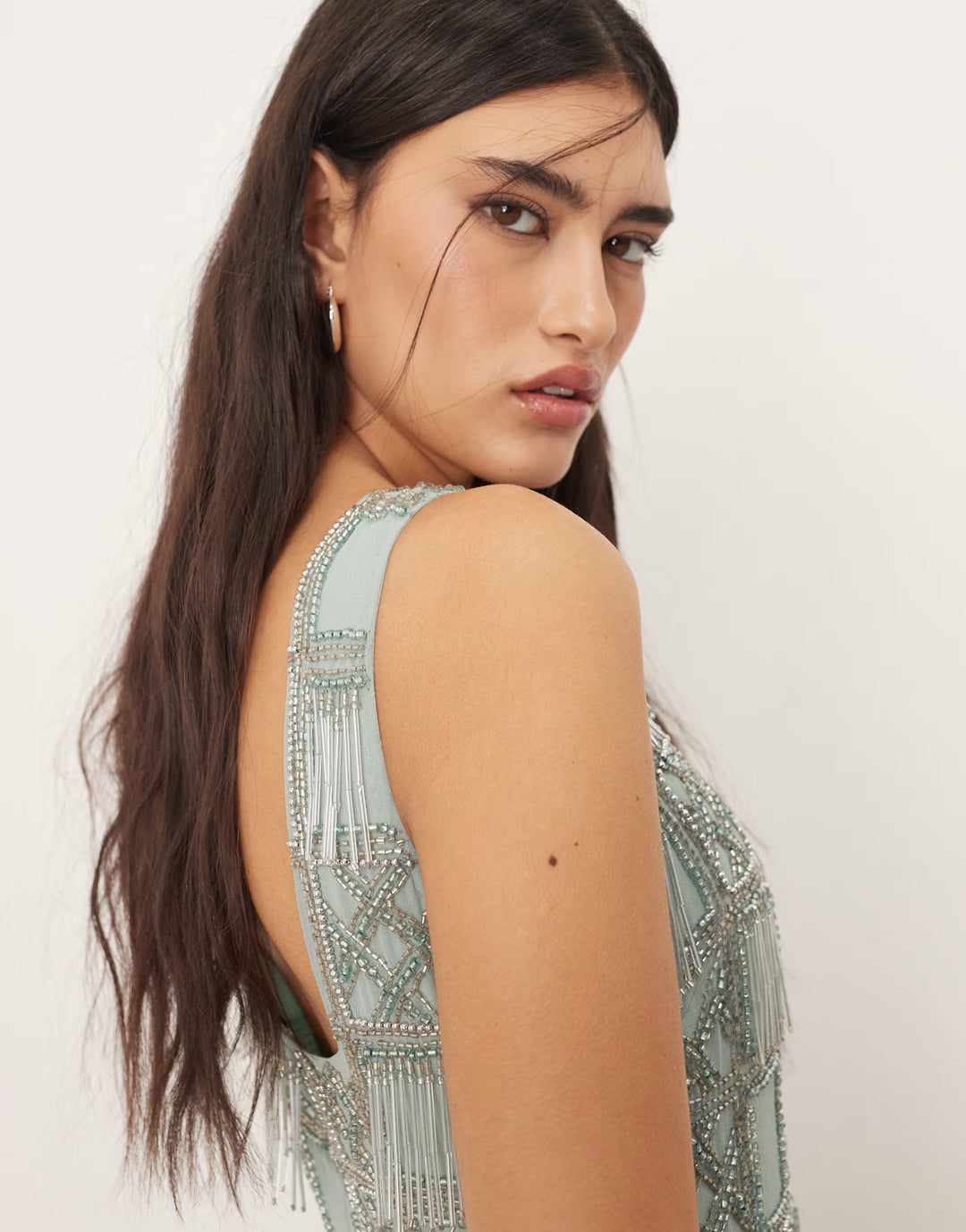 Rochie de ocazie ASOS, verde
