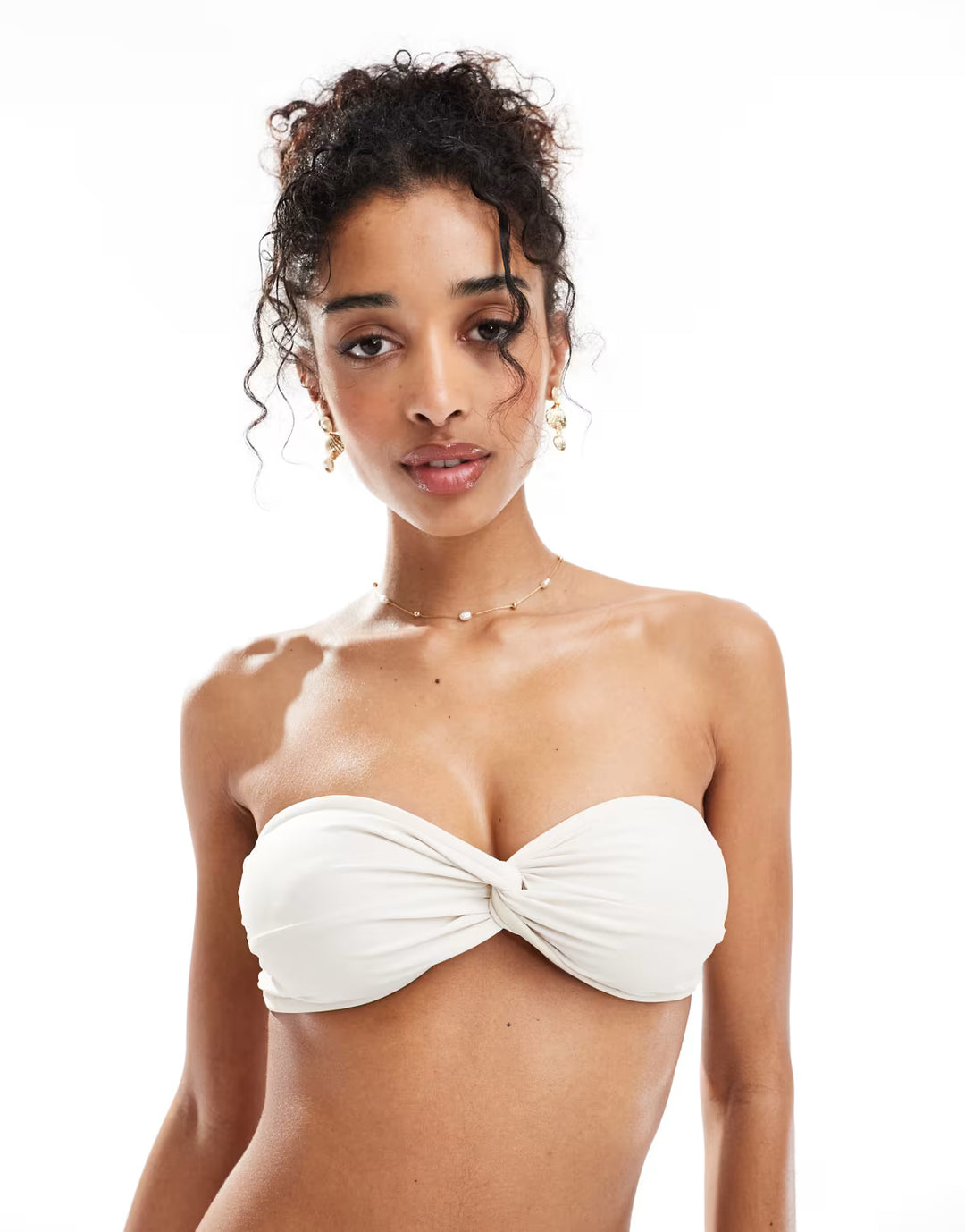 Sutien de baie MISS SELFRIDGE, crem