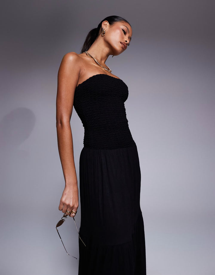 Rochie maxi ASOS, negru