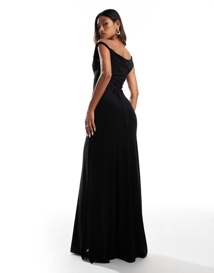 Rochie maxi ASOS, negru