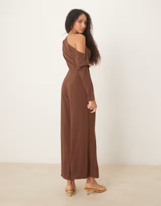 Salopetă ASOS, maro