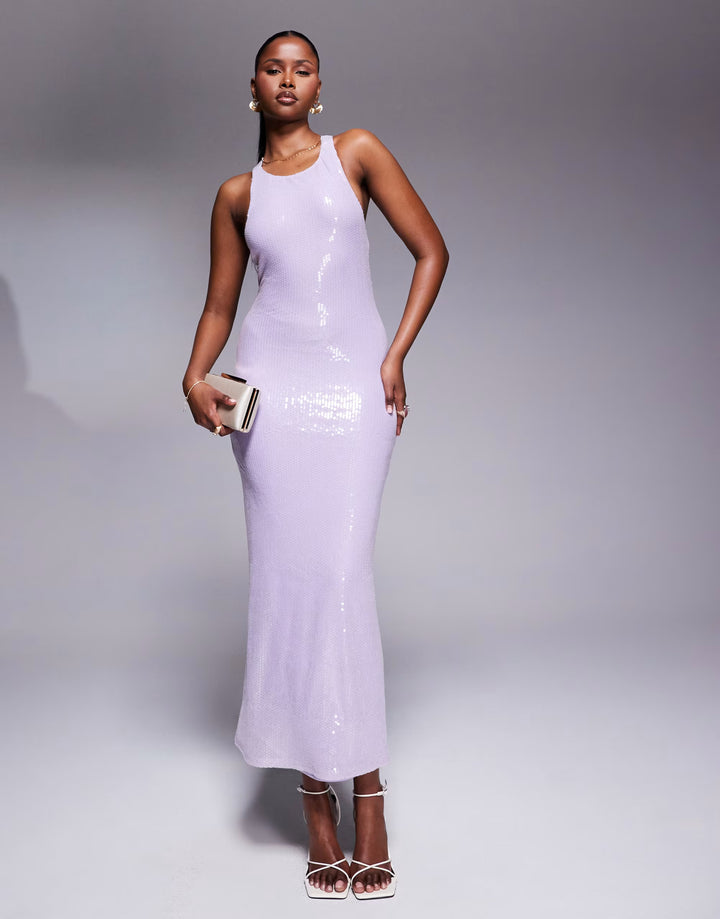 Rochie de ocazie Rare London, mov