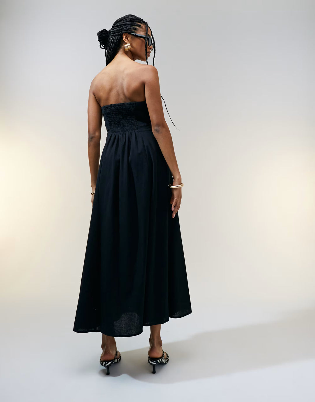 Rochie maxi ASOS, negru