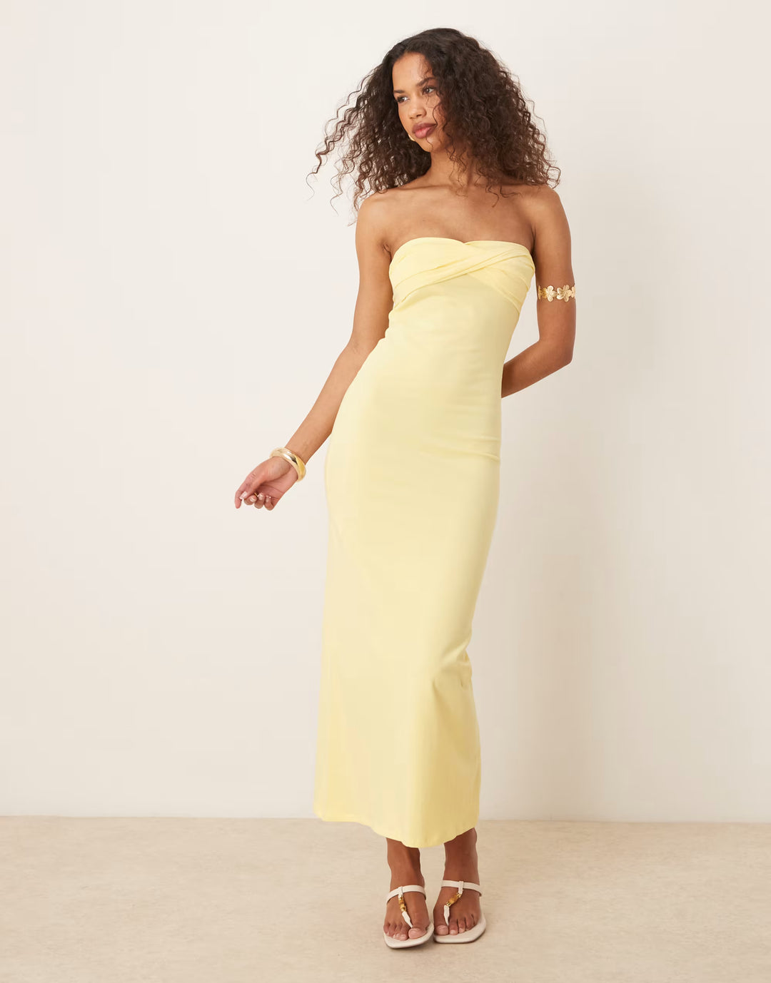 Rochie maxi  ASOS, galben