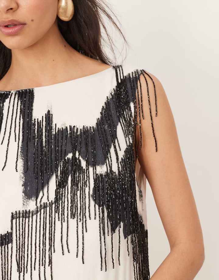 Rochie de ocazie Asos, mix culori