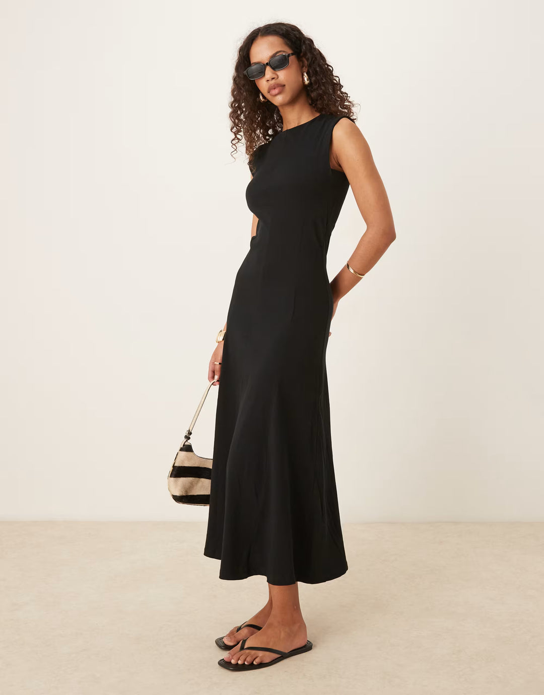 Rochie maxi ASOS, negru