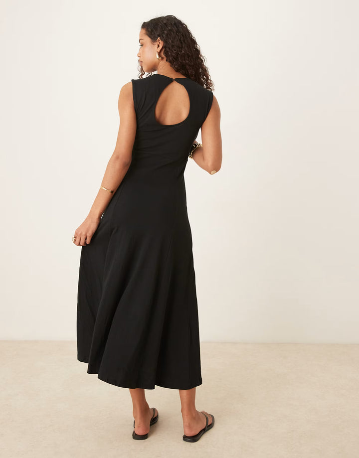 Rochie maxi ASOS, negru