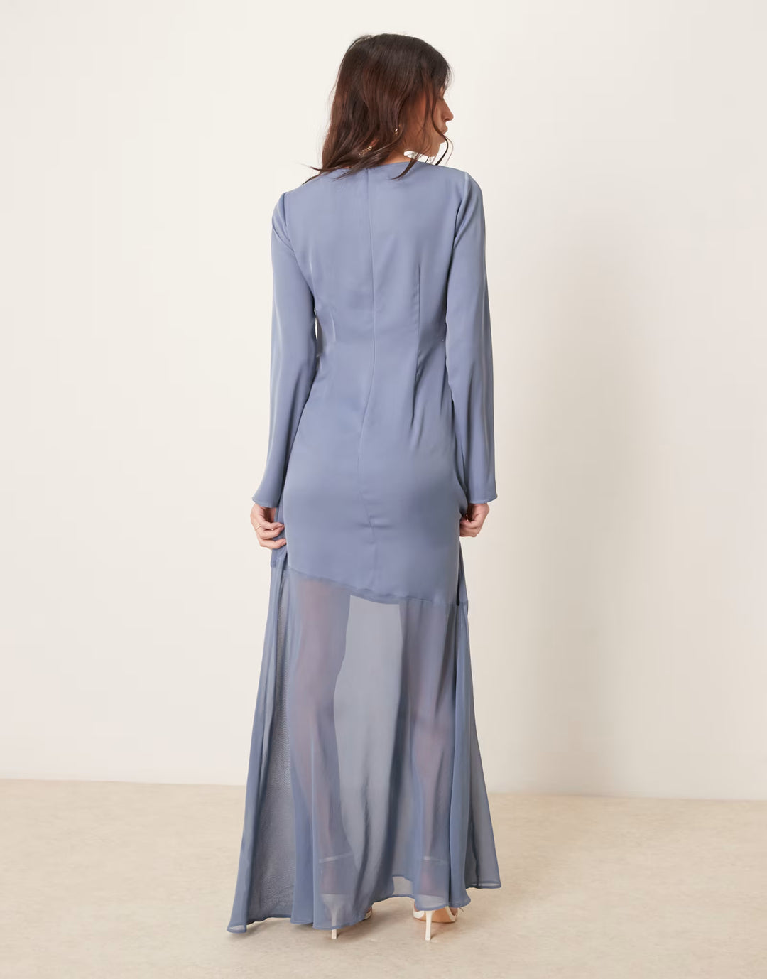 Rochie maxi Asos, albastru